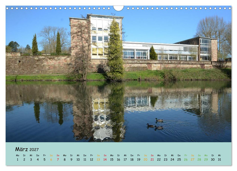 Saarlouis, die heimliche Hauptstadt des Saarlandes (CALVENDO Wandkalender 2027)
