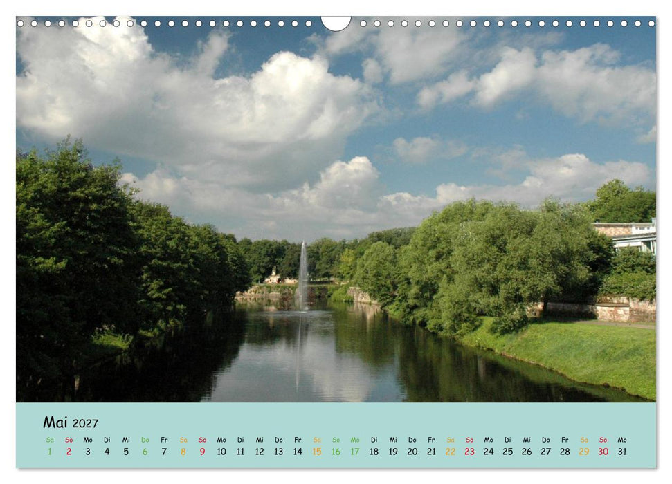 Saarlouis, die heimliche Hauptstadt des Saarlandes (CALVENDO Wandkalender 2027)