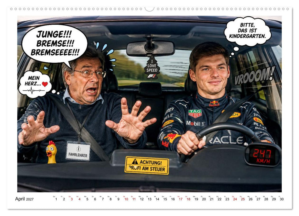 Fahrschule macht Spaß (CALVENDO Premium Wandkalender 2027)