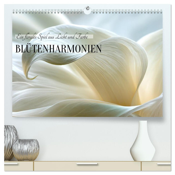 Blütenharmonien (CALVENDO Premium Wandkalender 2027)
