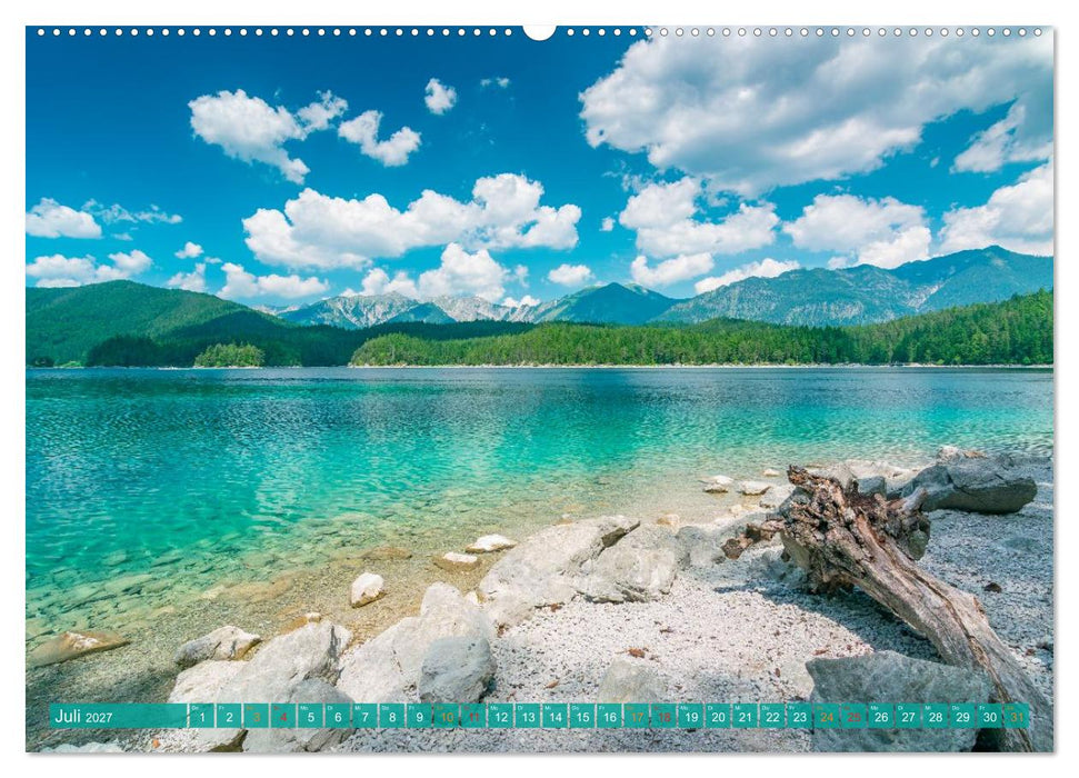 Werdenfelser Land - Malerische Landschaften (CALVENDO Premium Wandkalender 2027)