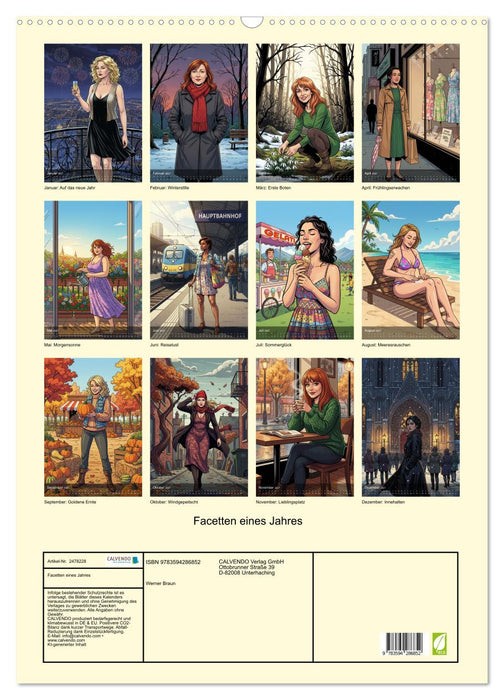 Facetten eines Jahres (CALVENDO Wandkalender 2027)