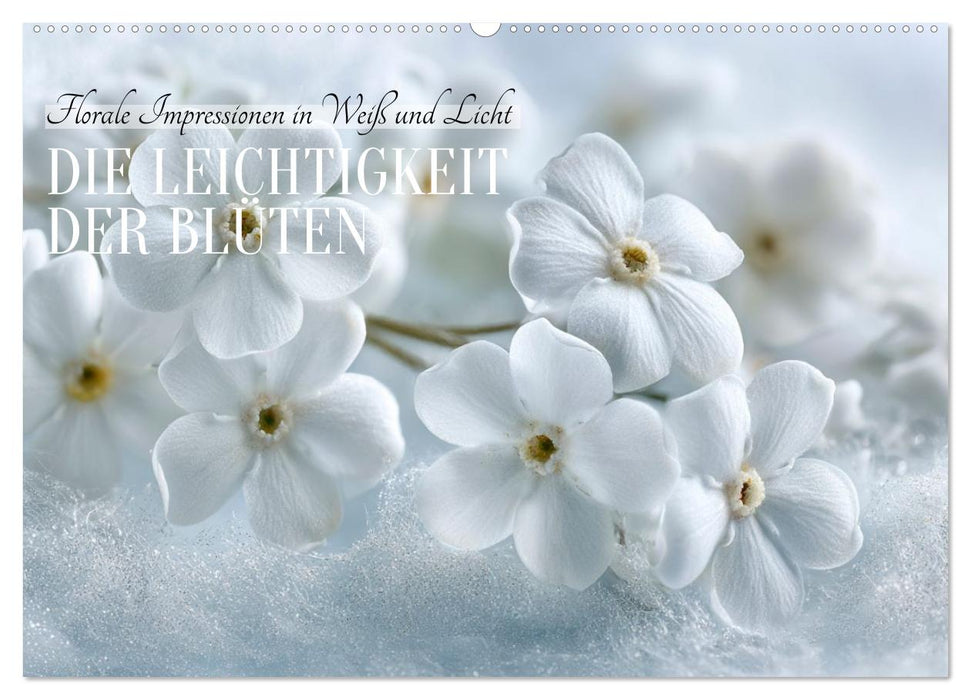 Die Leichtigkeit der Blüten (CALVENDO Wandkalender 2027)