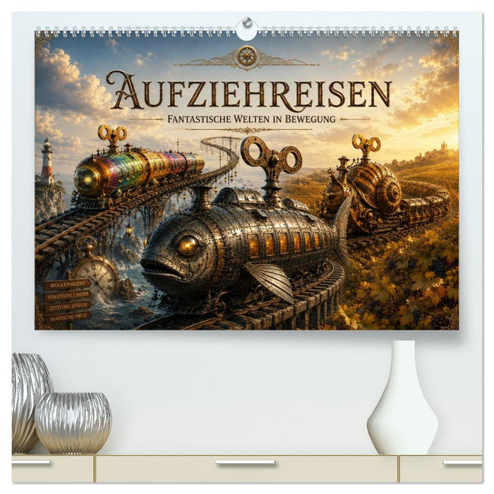 Aufziehreisen (CALVENDO Premium Wandkalender 2027)