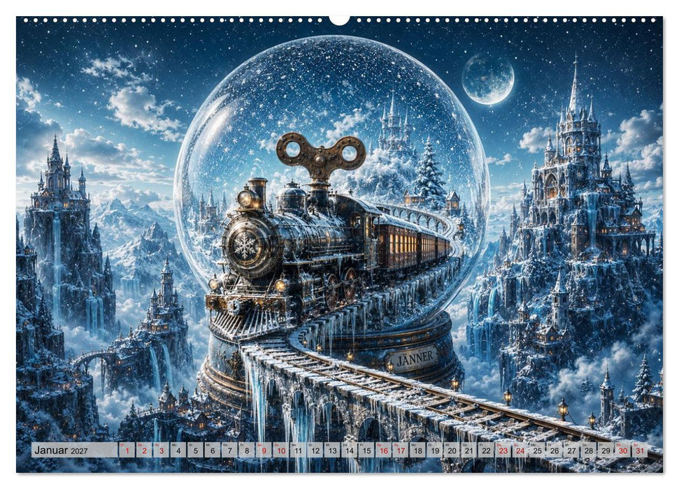Aufziehreisen (CALVENDO Premium Wandkalender 2027)