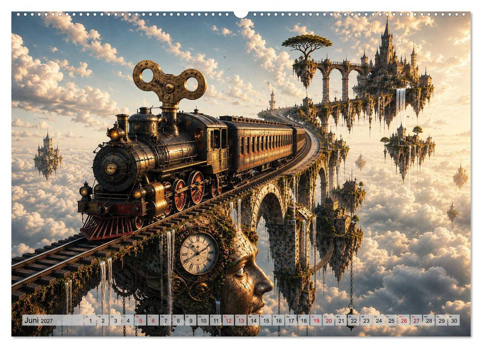Aufziehreisen (CALVENDO Premium Wandkalender 2027)
