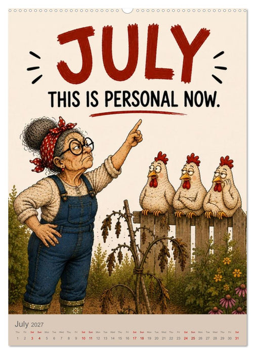 Raised by tomatoes a year of gardening mistakes (CALVENDO Premium-Calendar 2027)