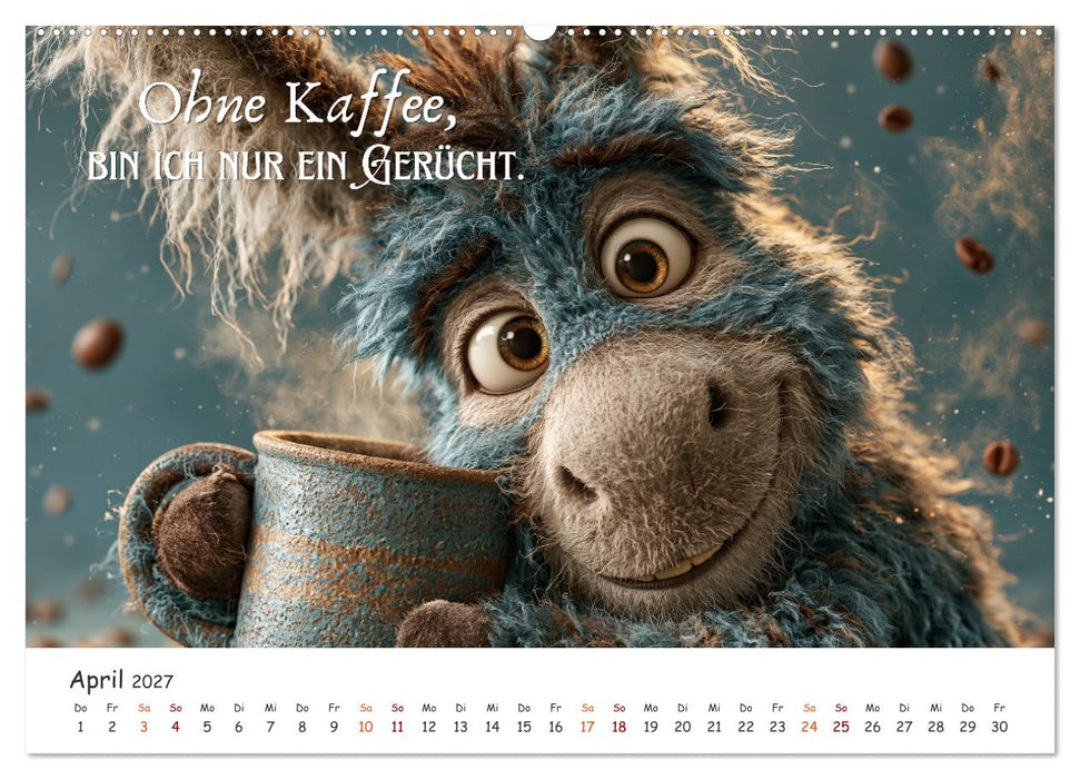 Kaffee macht glücklich (CALVENDO Premium Wandkalender 2027)