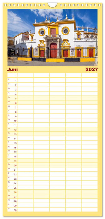 Ein Herz für Sevilla (CALVENDO Familienplaner 2027)