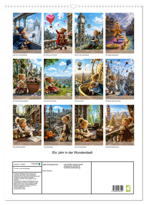 Ein Jahr in der Wunderstadt (CALVENDO Wandkalender 2027)