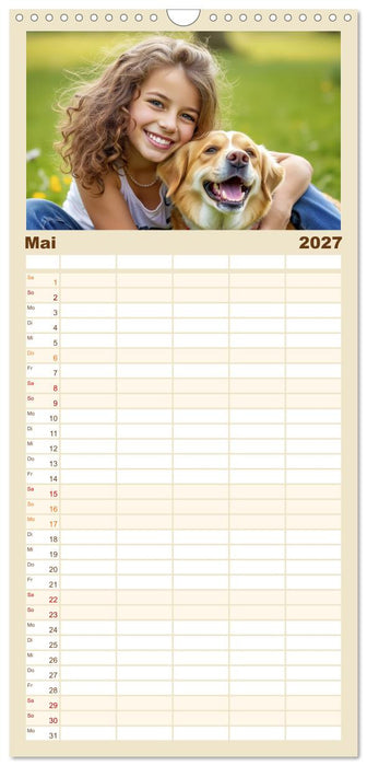 Beste Freunde fürs Leben (CALVENDO Familienplaner 2027)