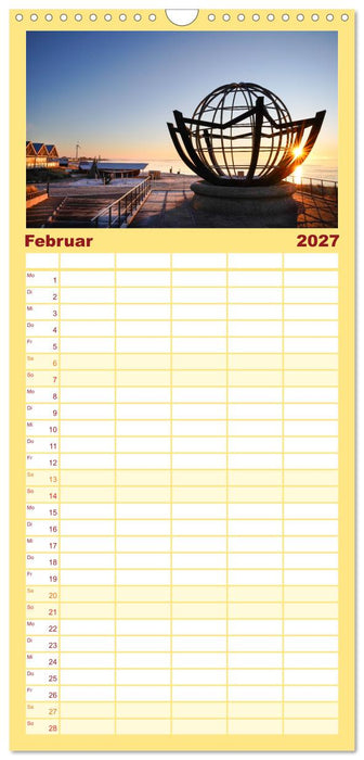 Westjütland - Dänemarks Westen erleben (CALVENDO Familienplaner 2027)