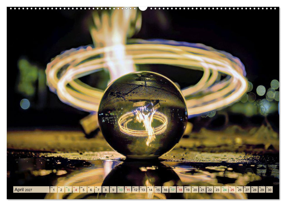 Lensball-Kunst (CALVENDO Premium Wandkalender 2027)
