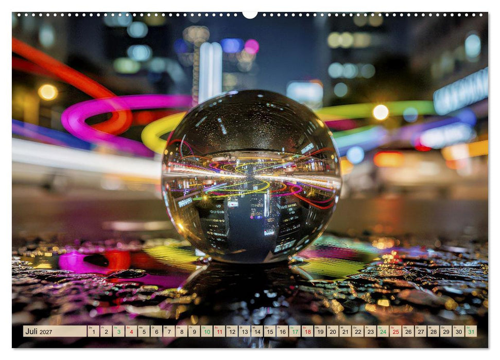 Lensball-Kunst (CALVENDO Premium Wandkalender 2027)