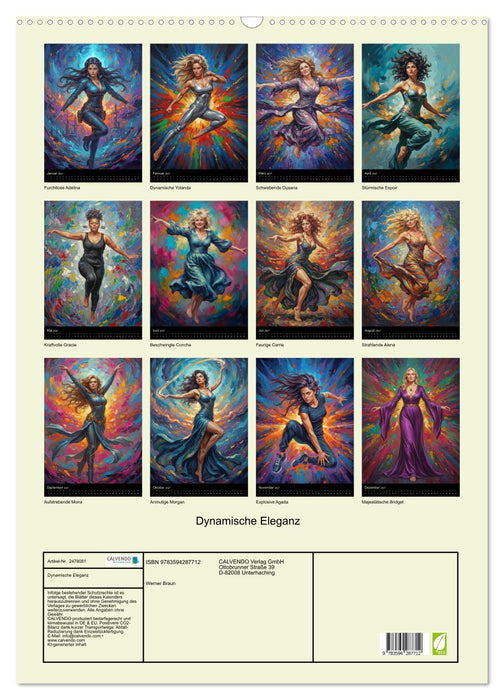 Dynamische Eleganz (CALVENDO Wandkalender 2027)
