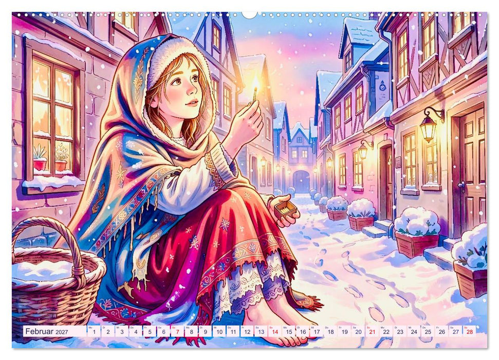 Die Welt des Hans Christian Andersen (CALVENDO Premium Wandkalender 2027)