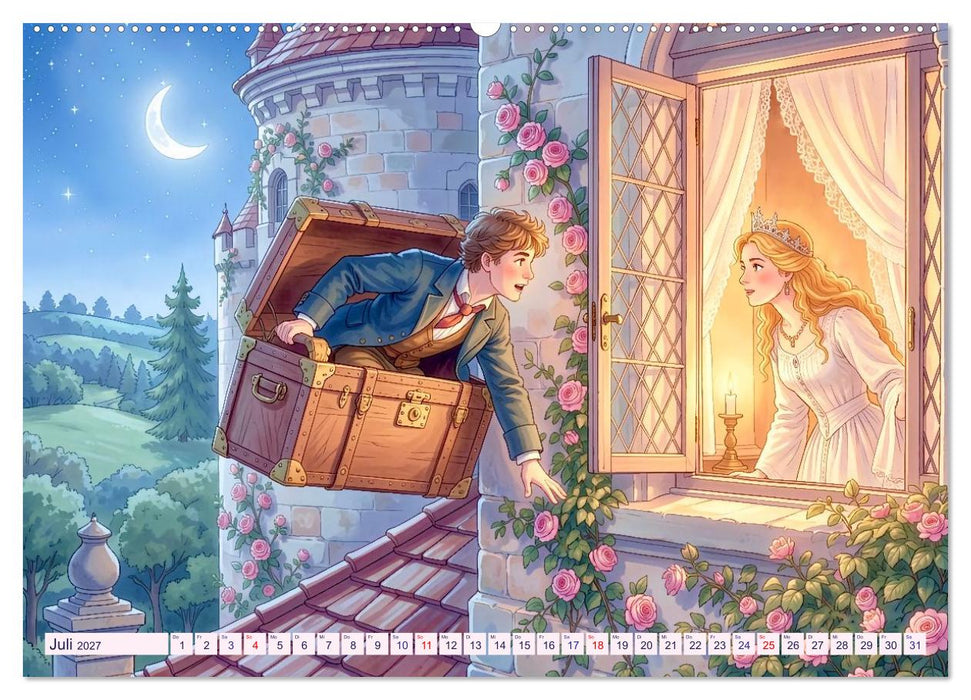Die Welt des Hans Christian Andersen (CALVENDO Premium Wandkalender 2027)