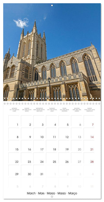 Bury St Edmunds - Historic town in eastern England (CALVENDO Monthly Calendar 2027)