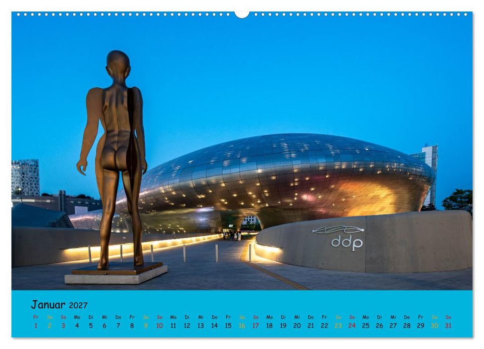 Seoul - Die Seele Koreas (CALVENDO Premium Wandkalender 2027)