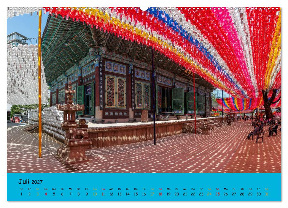 Seoul - Die Seele Koreas (CALVENDO Premium Wandkalender 2027)