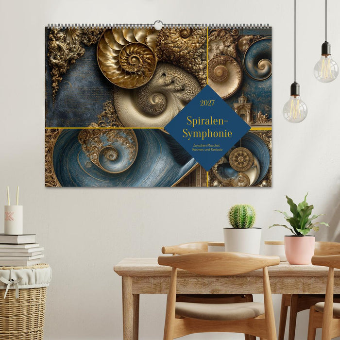 Spiralen-Symphonie (CALVENDO Wandkalender 2027)