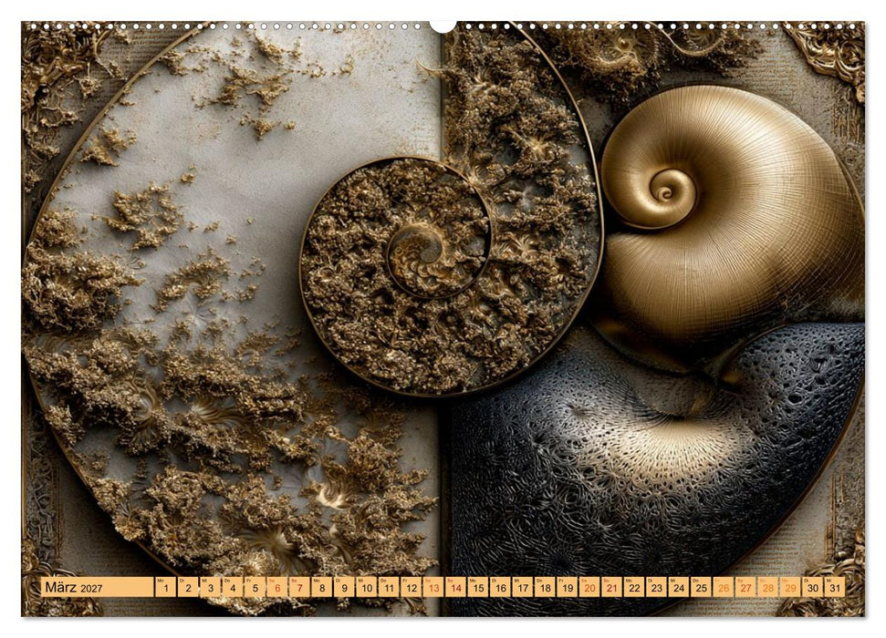 Spiralen-Symphonie (CALVENDO Wandkalender 2027)