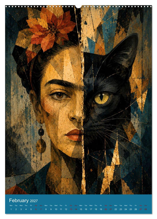 The many faces of a dream a year of quiet transformations (CALVENDO Premium-Calendar 2027)