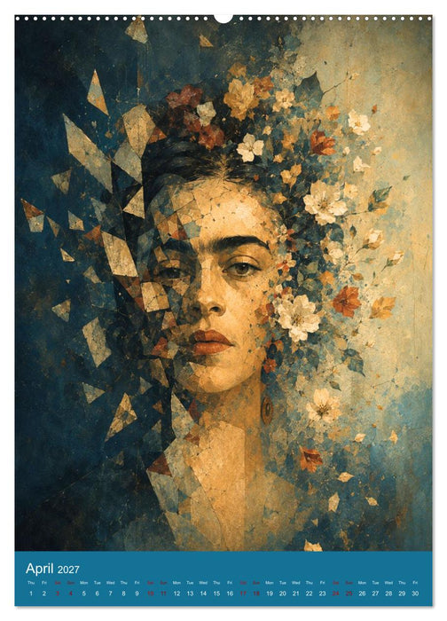 The many faces of a dream a year of quiet transformations (CALVENDO Premium-Calendar 2027)