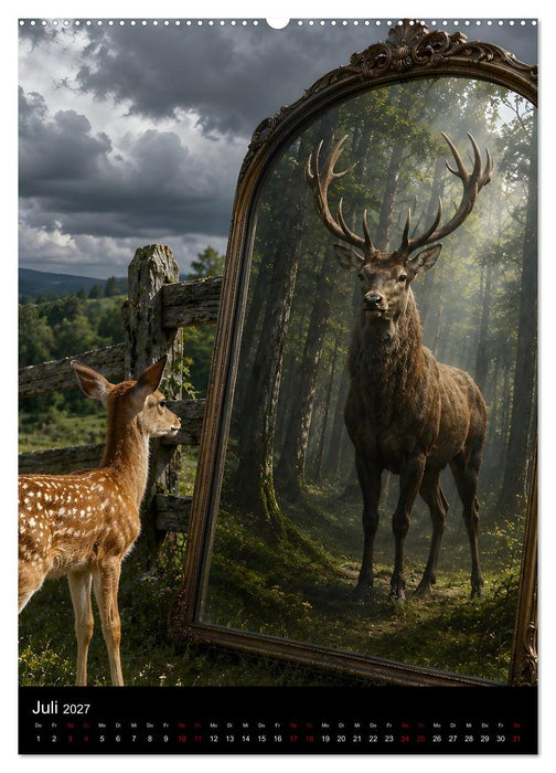 Was wäre, wenn... Spiegelträume (CALVENDO Premium Wandkalender 2027)