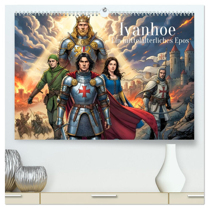 Ivanhoe – Ein mittelalterliches Epos (CALVENDO Premium Wandkalender 2027)