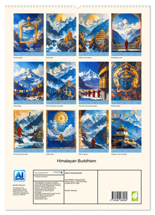 Himalayan Buddhism (CALVENDO Premium-Calendar 2027)