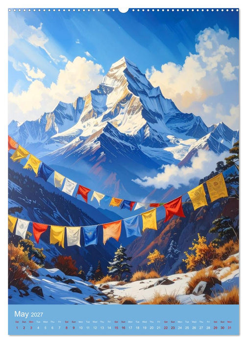 Himalayan Buddhism (CALVENDO Premium-Calendar 2027)