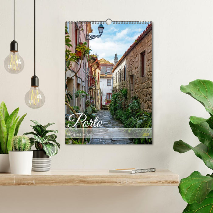 Porto - Bei Tag und bei Nacht (CALVENDO Wandkalender 2027)