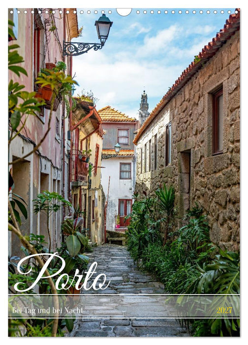 Porto - Bei Tag und bei Nacht (CALVENDO Wandkalender 2027)