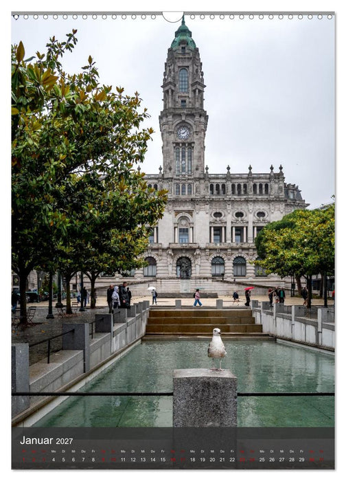 Porto - Bei Tag und bei Nacht (CALVENDO Wandkalender 2027)