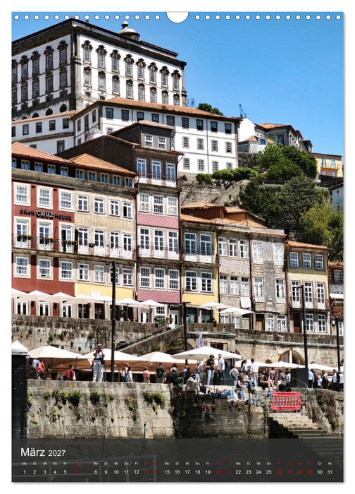 Porto - Bei Tag und bei Nacht (CALVENDO Wandkalender 2027)
