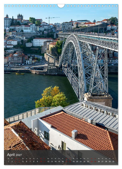 Porto - Bei Tag und bei Nacht (CALVENDO Wandkalender 2027)