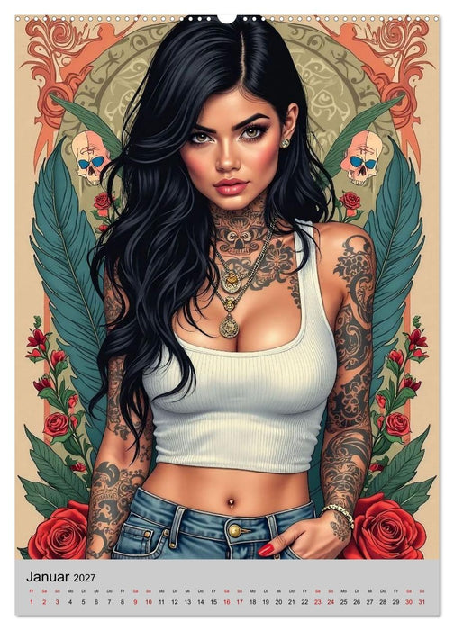 Feminine Ink (CALVENDO Wandkalender 2027)