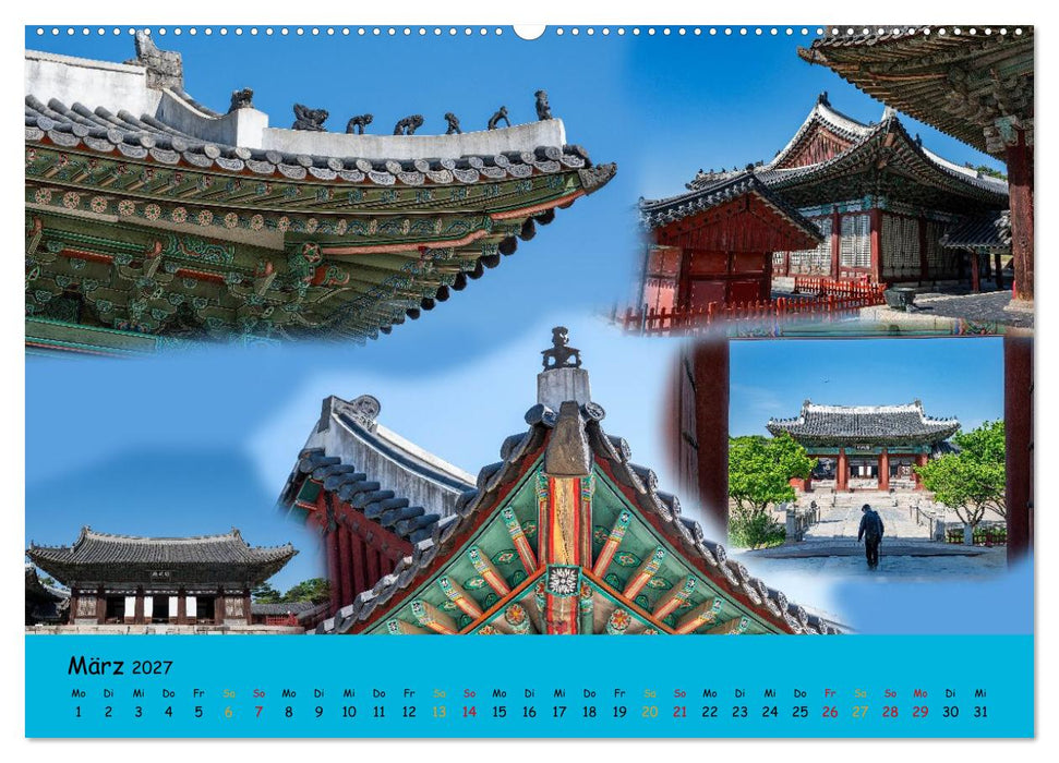Seoul - Die Seele Koreas (CALVENDO Wandkalender 2027)