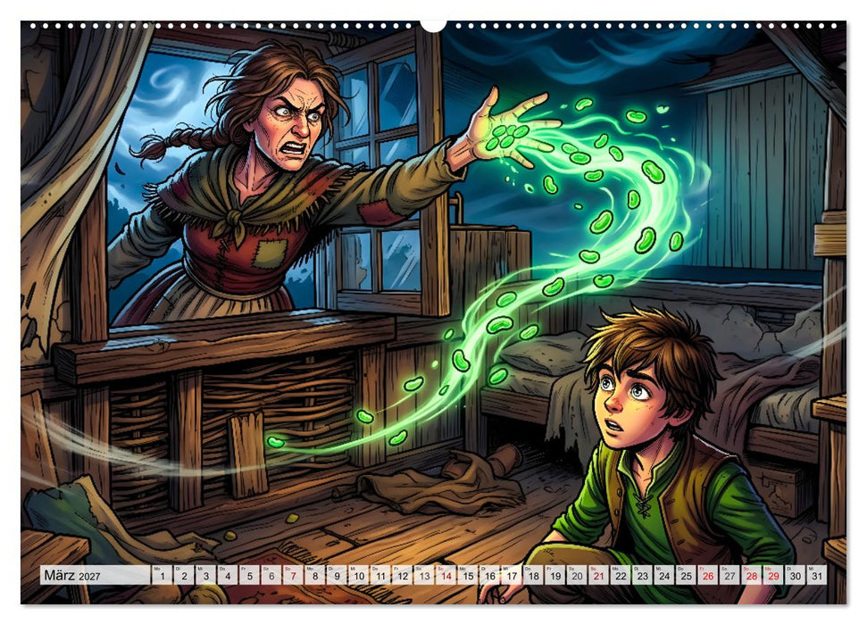 Hans und die Bohnenranke (CALVENDO Wandkalender 2027)