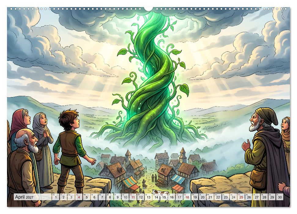 Hans und die Bohnenranke (CALVENDO Wandkalender 2027)