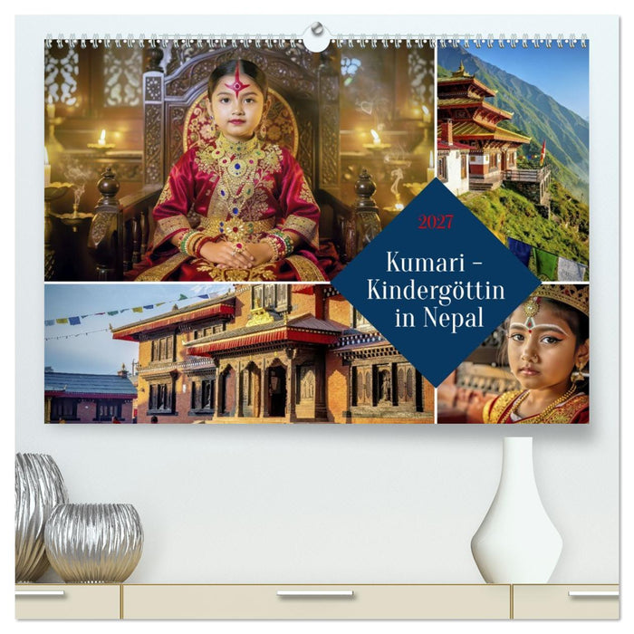 Kumari - Kindergöttin in Nepal (CALVENDO Premium Wandkalender 2027)