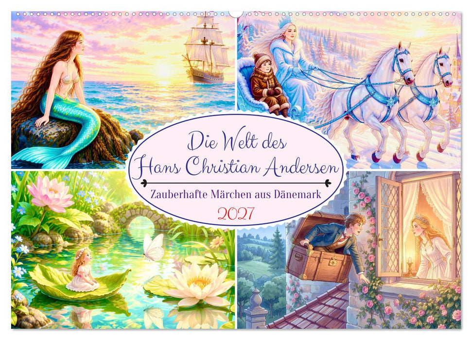 Die Welt des Hans Christian Andersen (CALVENDO Wandkalender 2027)