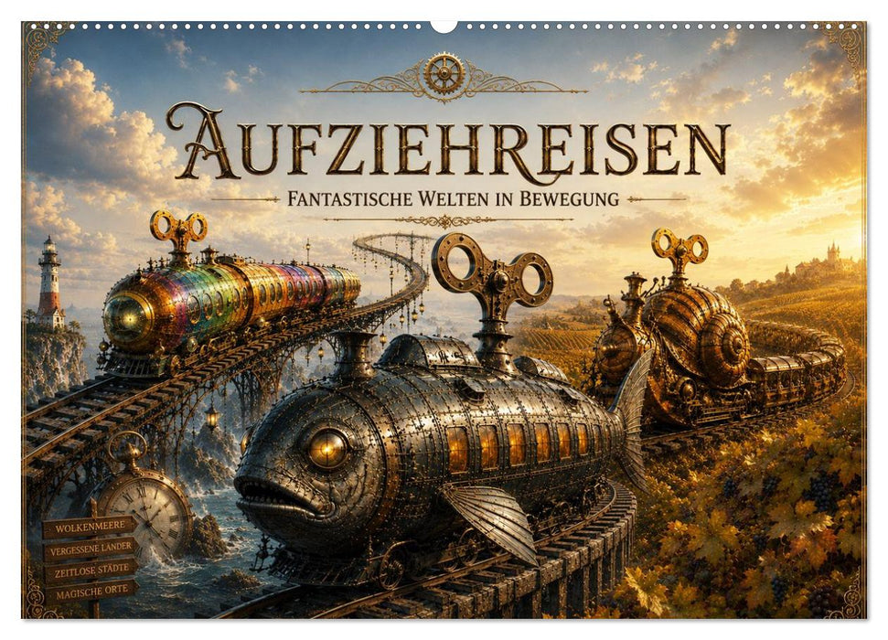 Aufziehreisen (CALVENDO Wandkalender 2027)