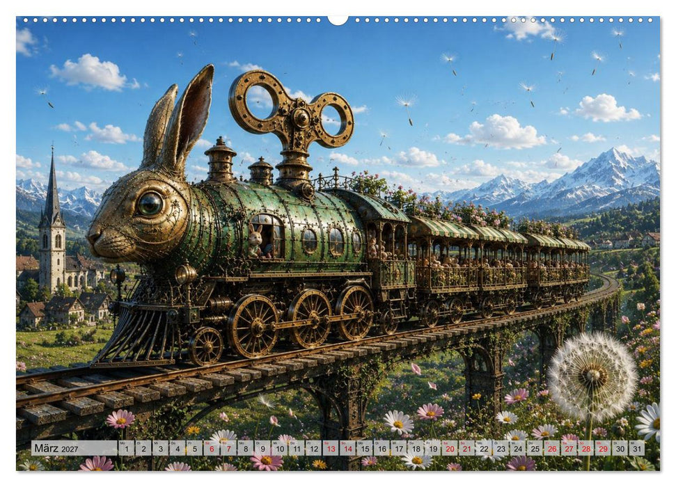 Aufziehreisen (CALVENDO Wandkalender 2027)