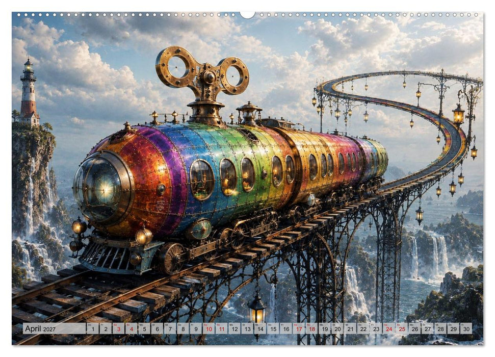 Aufziehreisen (CALVENDO Wandkalender 2027)