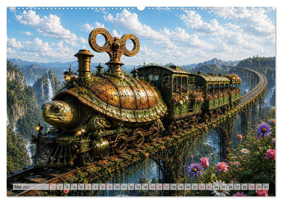 Aufziehreisen (CALVENDO Wandkalender 2027)