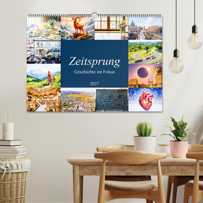 Zeitsprung - Geschichte im Fokus (CALVENDO Wandkalender 2027)