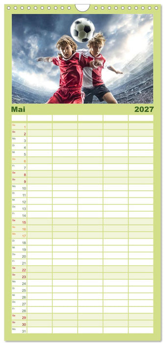 Fussball - Kids in Action (CALVENDO Familienplaner 2027)