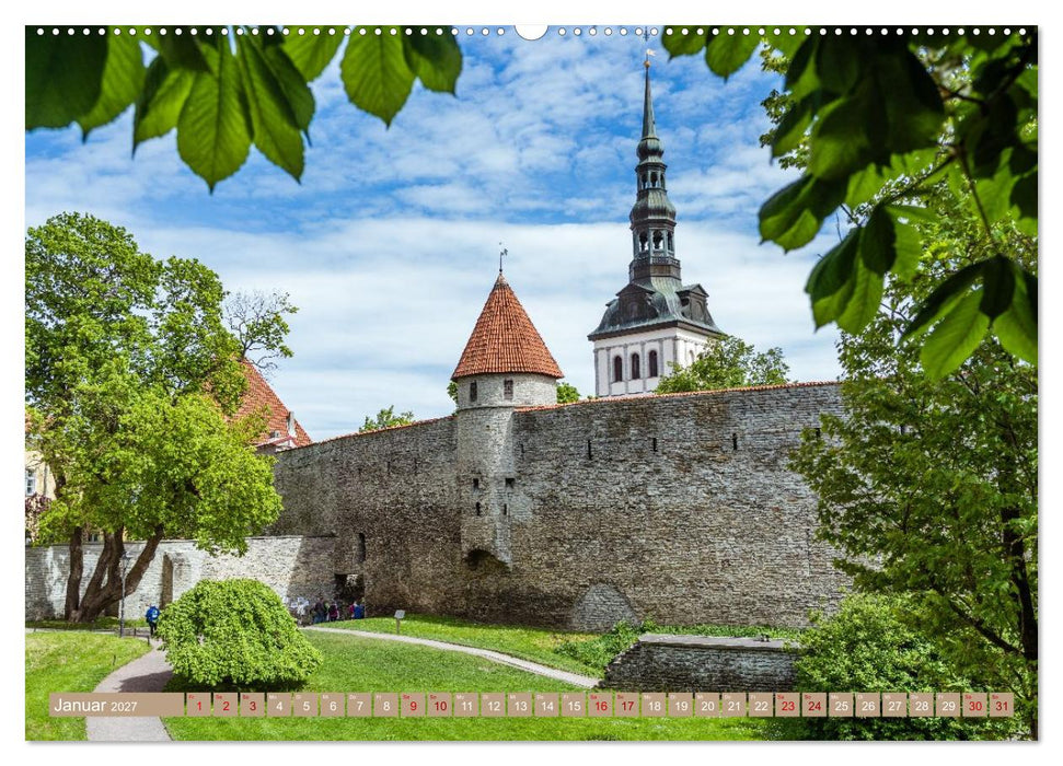 Historisches Baltikum (CALVENDO Premium Wandkalender 2027)